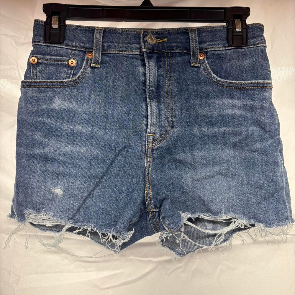 Levis 511 blue denim shorts